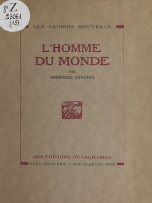 cover image of L'homme du monde